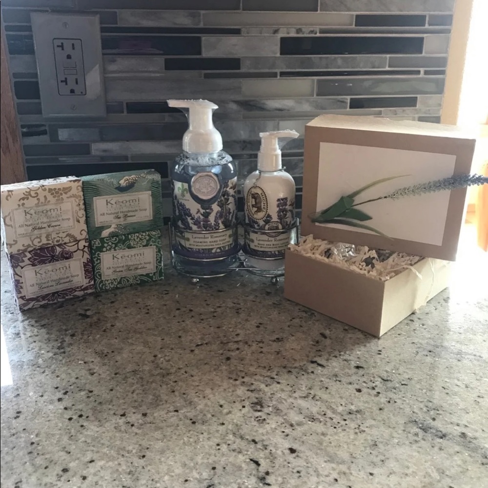 Soaps and lotion